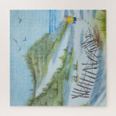 kind dat het schilderij van de waterverf aan de ku legpuzzel (Verticaal)