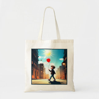 " KIND DAT IN DE ZON WANDELT " TOTE BAG