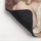 Kind dat speelt met puggen muismat (Hoek)