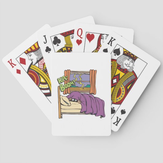 Kind dat zich in de speelkaarten bevindt (Achterkant)