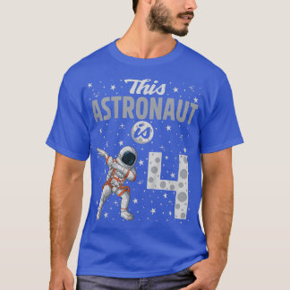 Kind Deze astronaut is 4 stervende astronaut 4e bi T-shirt