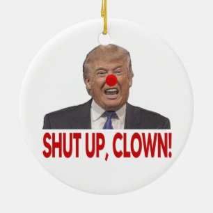 Kind dicht dicht Trump Keramisch Ornament