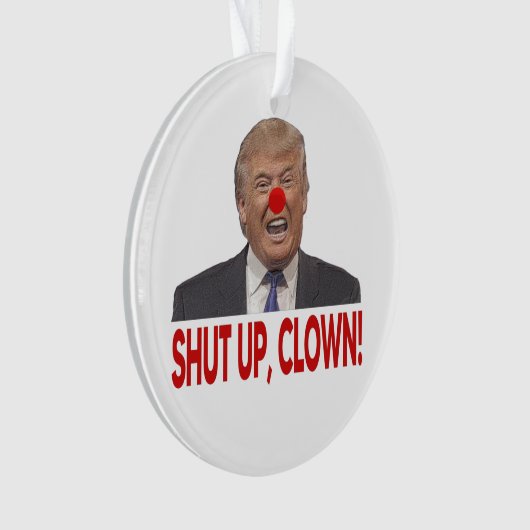 Kind dicht dicht Trump Ornament (voorkant)