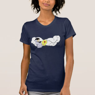 Kind die een T - shirt van de Kunst van de Vlieger