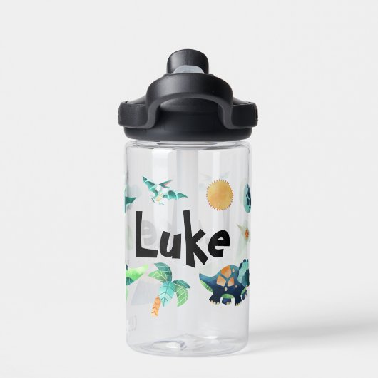 Kind Dinosaur Water Fles (Achterkant)