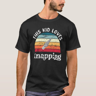 Kind Dit Kind houdt van het kappen van jongens mei T-shirt