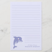 Kind Dolphin Cute Briefpapier (Voorkant)