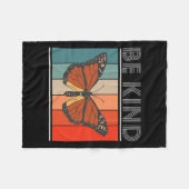 Kind Doof-stom Fleece Deken (Voorkant (Horizontaal))