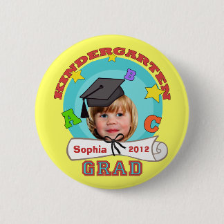 Kind Douane Kindergarten Afstuderen Button