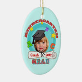 Kind Douane Kindergarten Afstuderen Ornament (Rechts)