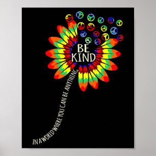 Kind Dyslexie Bewustzijn Zilveren Lint Ondersteuni Poster