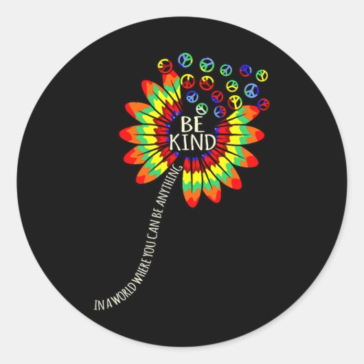 Kind Dyslexie Bewustzijn Zilveren Lint Ondersteuni Ronde Sticker (Voorkant)