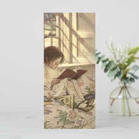  kind Een boek lezen, Jessie Willcox Smith (Staand voorkant)