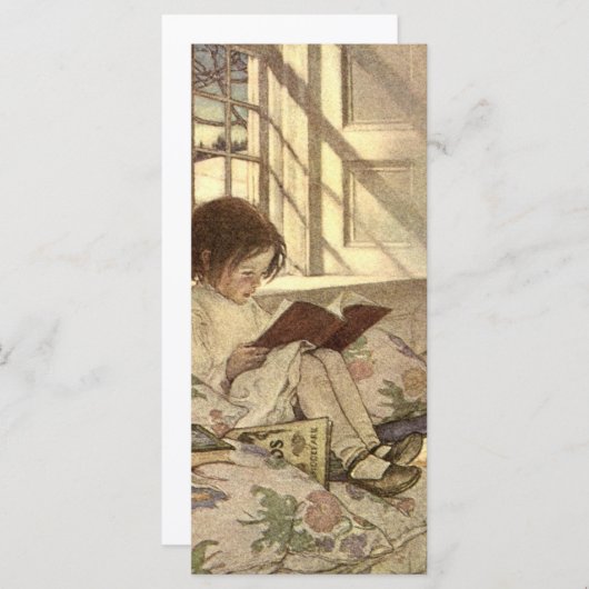  kind Een boek lezen, Jessie Willcox Smith (Voorkant / Achterkant)