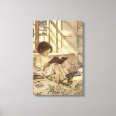 kind Een boek lezen, Jessie Willcox Smith Canvas Afdruk (Voorkant)