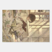  kind Een boek lezen, Jessie Willcox Smith Inpakpapier Vel (Voorkant 3)