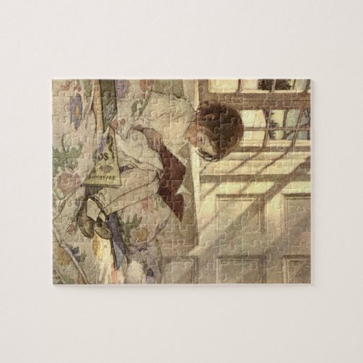  kind Een boek lezen, Jessie Willcox Smith Legpuzzel (Horizontaal)
