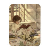 kind Een boek lezen, Jessie Willcox Smith Magneet (Verticaal)