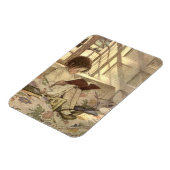  kind Een boek lezen, Jessie Willcox Smith Magneet (Linkerzijde)