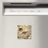  kind Een boek lezen, Jessie Willcox Smith Magneet (Insitu (Vaatwasser))