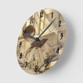  kind Een boek lezen, Jessie Willcox Smith Ronde Klok (Hoek)