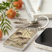  kind Een boek lezen, Jessie Willcox Smith Sleutelhanger (Voorkant Rechts)