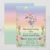 Kind: Een of andere paaspaasmakerij, Ballerina, za Kaart (Voorkant / Achterkant)