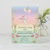 Kind: Een of andere paaspaasregenboog, geboortedag Kaart (Staand voorkant)