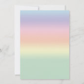 Kind: Een of andere paaspaasregenboog, geboortedag Kaart (Achterkant)