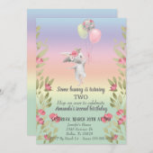 Kind: Een of andere paaspaasregenboog, geboortedag Kaart (Voorkant / Achterkant)