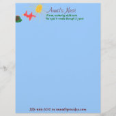 Kind- en borstkas gepersonaliseerd briefhoofd (Voorkant)