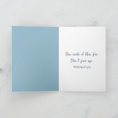 Kind en Hond Op Een Strand Kaart (Binnen)