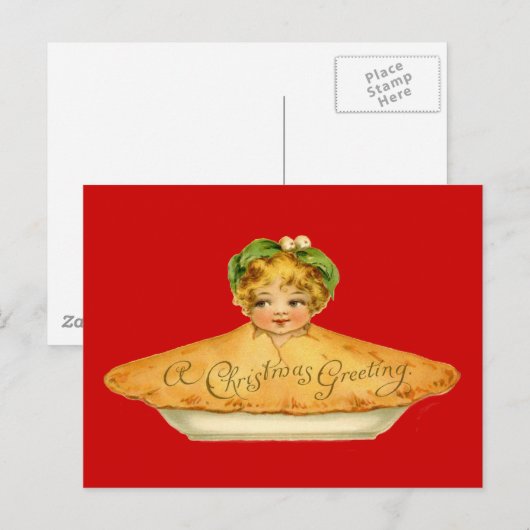 kind en kind briefkaart (Voorkant / Achterkant)