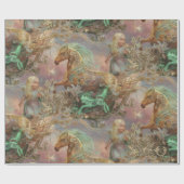 Kind en Paard Cadeaupapier (Vlak)