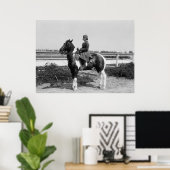 kind en Pony Poster (Thuiskantoor)