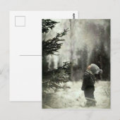 Kind en spar briefkaart (Voorkant / Achterkant)