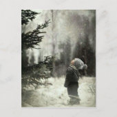 Kind en spar briefkaart (Voorkant)