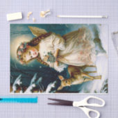 Kind- en vaderkerst tissuepapier (Craft)