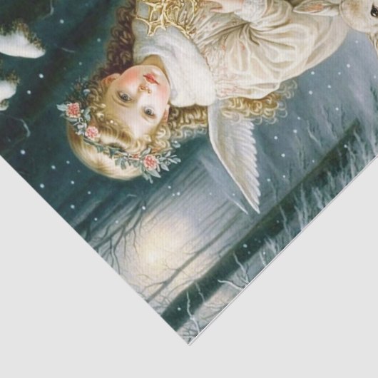 Kind- en vaderkerst tissuepapier (Detail)