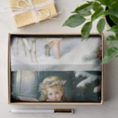 Kind- en vaderkerst tissuepapier (Geschenk)