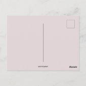 kind en varken op St Patrick's Day Briefkaart (Achterkant)