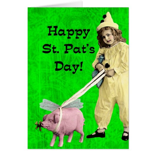  kind en varkens, St. Pat's Day (Voorkant)