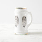 Kind Eyes - IJslandse paarden Bierpul (Voorkant rechts)