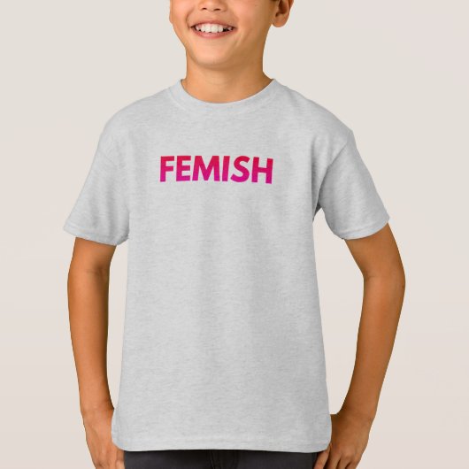Kind FEMISH t-shirt (Voorkant)