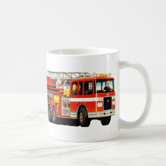 Kind Fire Truck Koffiemok