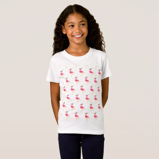 Kind Flamingo T-shirt (Voorkant volledig)
