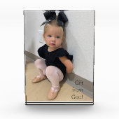 Kind foto geschenk van God Photo Block (Voorkant)