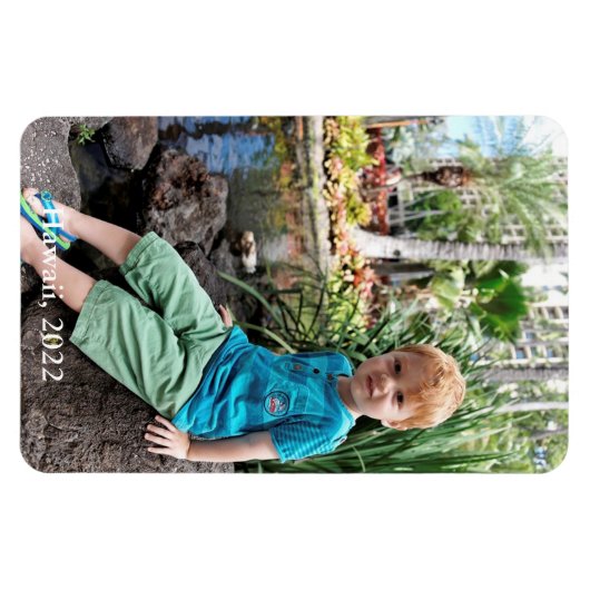 Kind fotokoelkast magneet (Horizontaal)