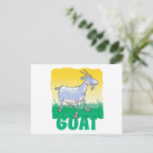 Kind Friendly Goat Briefkaart (Staand voorkant)