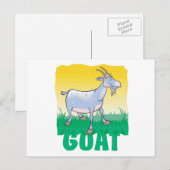 Kind Friendly Goat Briefkaart (Voorkant / Achterkant)